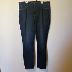NYDJ Women’s Blue Jeans Shaping, Slimming, Lift Technology Size 16 Legging EUC
